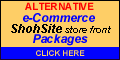 ShopSite e-Commerce Packages